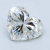2 Carat Heart - Natural Diamond - 1.8 - H - SI1 - EX - EX