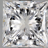 2 Carat Princess Cut Natural Diamond - D VS2 - 2.01ct - VG Cut Grade