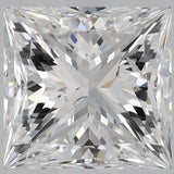 1 Carat Princess - Natural Diamond - 1.01 - D - SI2 - EX - VG