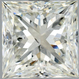2.5 Carat Princess - Natural Diamond - 2.52 - J - SI1 - EX - EX