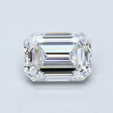 6 Carat Emerald - Natural Diamond - 6.02 - E - VS1 - EX - EX - EX