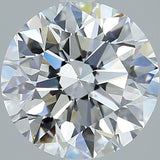3.5 Carat Round - Natural Diamond - 3.41 - F - VS2 - EX - EX - EX