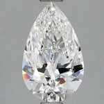 1 Carat Pear Shape Cut Natural Diamond - E VVS1 - 1.05ct - VG Cut Grade