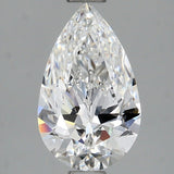 1 Carat Pear Shape Cut Natural Diamond - E VVS1 - 1.05ct - VG Cut Grade