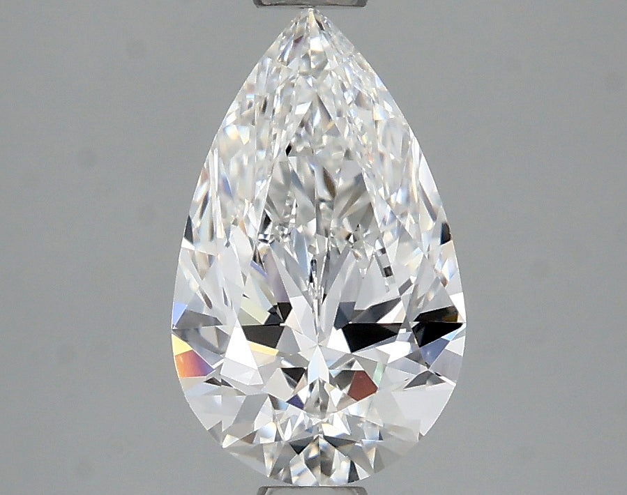 1 Carat Pear Shape Cut Natural Diamond - E VVS1 - 1.05ct - VG Cut Grade