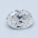 3.5 Carat Oval - Natural Diamond - 3.52 - D - SI2 - VG - EX - EX