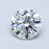 3 Carat Round - Natural Diamond - 3.01 - D - SI2 - EX - EX - EX