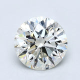 1.5 Carat Round - Natural Diamond - 1.7 - J - SI1 - EX - EX - EX