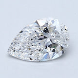 1 Carat Pear - Natural Diamond - 1.2 - D - SI2 - VG - EX - VG