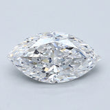 1.5 Carat Marquise - Natural Diamond - 1.49 - D - VVS2 - VG - EX - EX