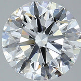 2 Carat Round - Natural Diamond - 2.01 - E - VS2 - EX - EX - EX