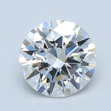 1.5 Carat Round - Natural Diamond - 1.5 - F - SI1 - EX - EX - EX