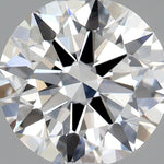 1/2 Carat Round Cut Natural Diamond - E VVS1 - 0.47ct - EX Cut Grade