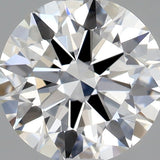 1/2 Carat Round Cut Natural Diamond - E VVS1 - 0.47ct - EX Cut Grade