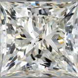 1.5 Carat Princess - Natural Diamond - 1.7 - J - SI2 - VG - VG
