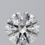 4 Carat Round - Natural Diamond - 4.06 - I - SI2 - EX - EX - EX
