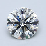 1.5 Carat Round - Natural Diamond - 1.58 - J - SI1 - EX - EX - EX