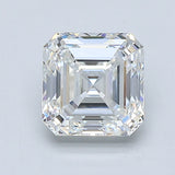 1.5 Carat Asscher - Natural Diamond - 1.5 - F - VS1 - EX - EX