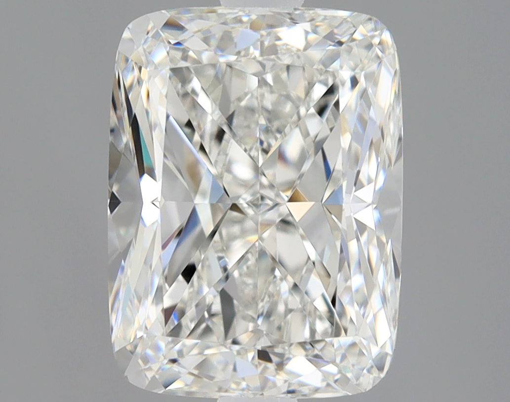 2 Carat Cushion Cut Natural Diamond - F VS1 - 2.05ct - EX Cut Grade