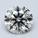 2 Carat Round - Natural Diamond - 2 - J - VS2 - EX - EX - EX