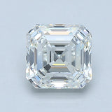 1.5 Carat Asscher - Natural Diamond - 1.5 - H - VVS2 - EX - EX