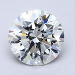 5 Carat Round Cut Natural Diamond - H VS1 - 5.02ct - EX Cut Grade