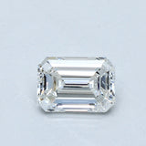 1 Carat Emerald - Natural Diamond - 1.01 - F - SI2 - VG - EX - EX