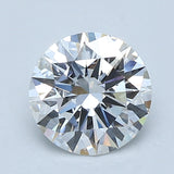 1 Carat Round - Natural Diamond - 1.35 - F - VS1 - EX - EX - EX