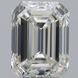 2.5 Carat Emerald - Natural Diamond - 2.51 - J - VS2 - VG - EX - EX