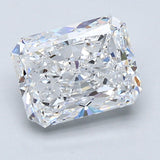 2 Carat Radiant Cut Natural Diamond - D VS1 - 2.01ct - VG Cut Grade