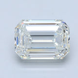 2.5 Carat Emerald - Natural Diamond - 2.5 - J - VS2 - EX - VG