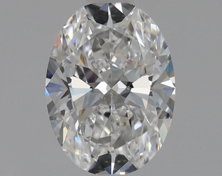 3/4 Carat Oval Cut Natural Diamond - E VVS1 - 0.83ct - EX Cut Grade