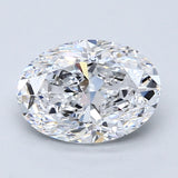 2 Carat Natural Diamond - OVAL - 2.01 - D - SI1