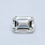 1/2 Carat Emerald - Natural Diamond - 0.4 - J - VVS1 - EX - VG