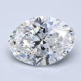 8 Carat Oval - Natural Diamond - 8.01 - F - SI1 - VG - EX - VG