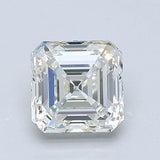1.5 Carat Asscher - Natural Diamond - 1.52 - H - VVS2 - EX - EX