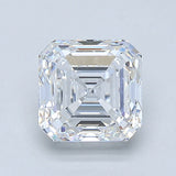 1.5 Carat Asscher - Natural Diamond - 1.51 - D - VVS2 - EX - EX