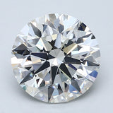 2.5 Carat Natural Diamond - Round - 2.52 - G - SI1