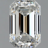 1 Carat Emerald - Natural Diamond - 1.01 - E - SI1 - EX - VG
