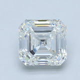 2.5 Carat Asscher - Natural Diamond - 2.5 - G - VS1 - EX - EX