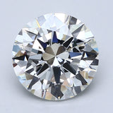 3 Carat Round - Natural Diamond - 3.01 - G - VS2 - EX - EX - EX