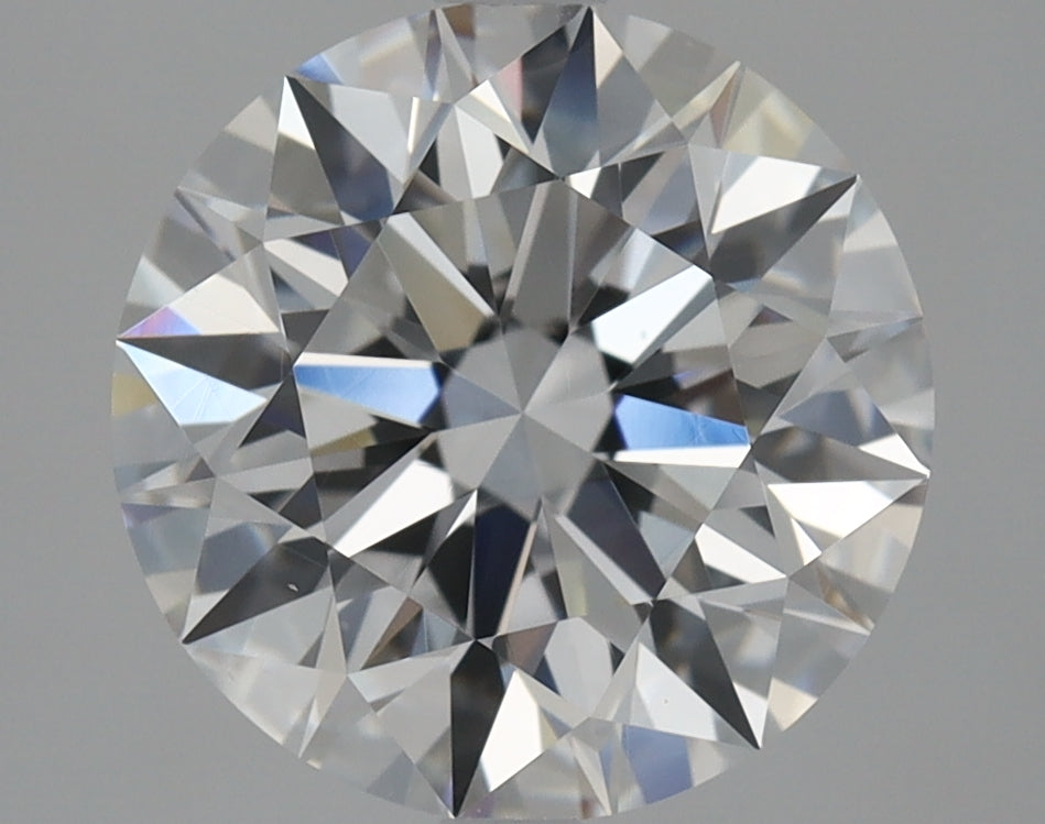 3 Carat Round Cut Natural Diamond - D VS1 - 3.01ct - EX Symmetry Grade