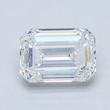 2 Carat Emerald - Natural Diamond - 2.01 - E - VVS1 - VG - EX - EX
