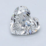 1 Carat Heart - Natural Diamond - 1 - E - SI1 - VG - VG - VG