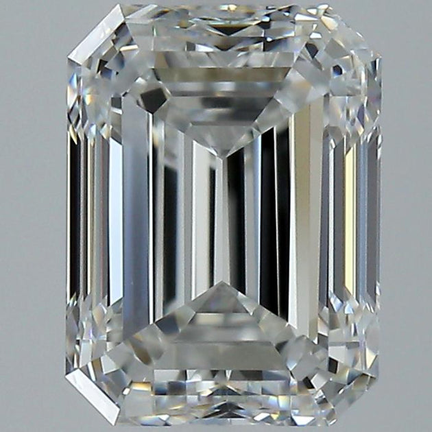 1.5 Carat Emerald Cut Natural Diamond - G VVS1 - 1.7ct - VG Cut Grade