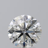 2.5 Carat Round - Natural Diamond - 2.55 - I - SI2 - VG - VG - VG
