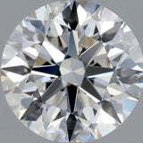 1 Carat Round - Natural Diamond - 1.04 - F - VVS1 - EX - EX - EX