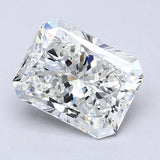 2.5 Carat Radiant Cut Natural Diamond - G SI1 - 2.52ct - VG Cut Grade