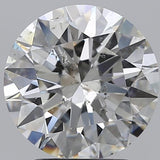 2.5 Carat Round - Natural Diamond - 2.5 - H - SI2 - EX - EX - EX