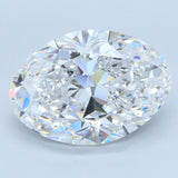 5 Carat Oval - Natural Diamond - 5.01 - E - IF - VG - EX - VG